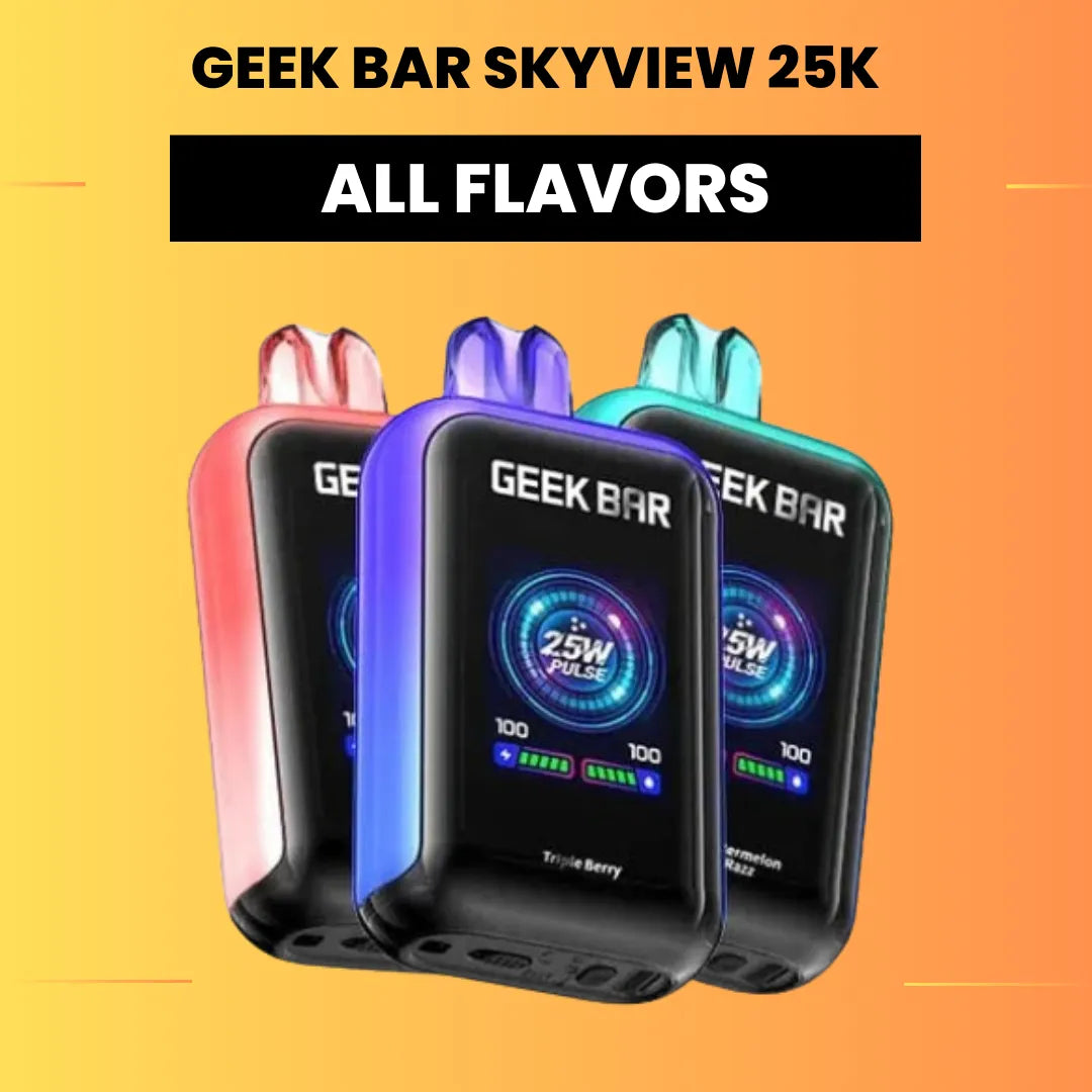 Shop Geek Bar Disposable Vapes⚡30% OFF💥 – Tagged "GEEK BAR Pulse X 25K ...