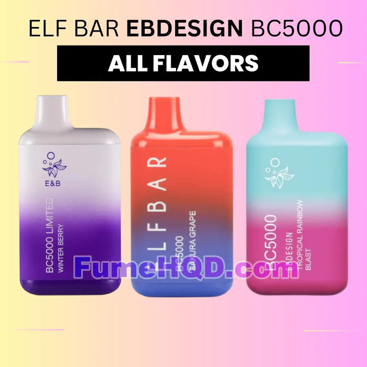 ELF BAR EBDESIGN BC5000 Vape