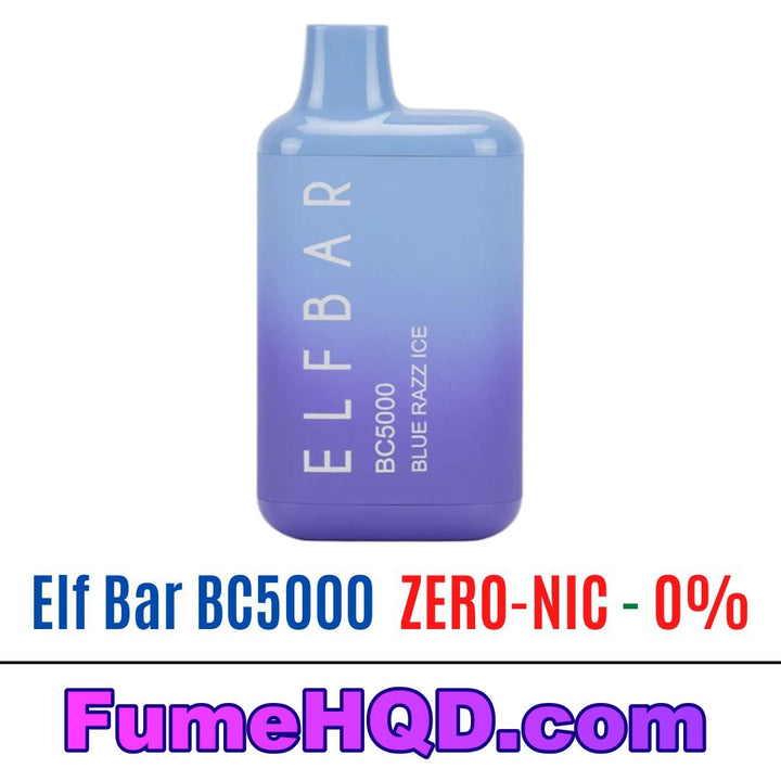 Elf Bar BC5000 ZERO  - Blue Razz Ice