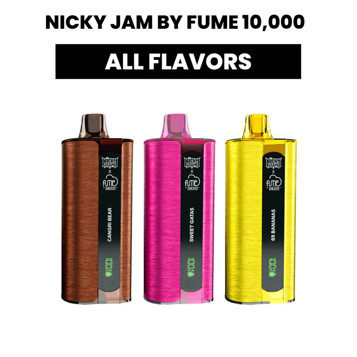 Nicky Jam X Fume 10000 