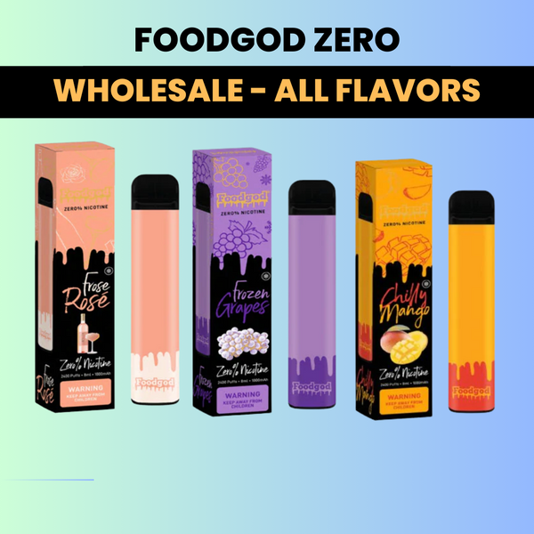 FoodGod Zero - 2000p  (10Pcs/Box) - Wholesale