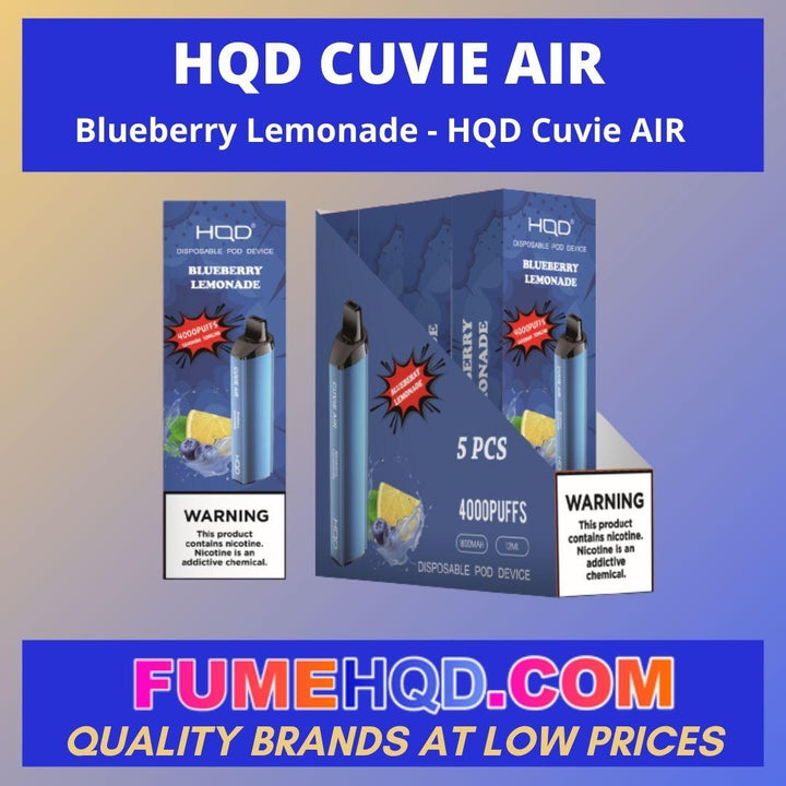 Blueberry Lemonade - HQD Cuvie AIR