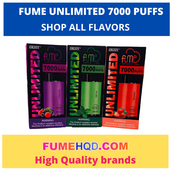 FUME UNLIMITED 7000 PUFFS 