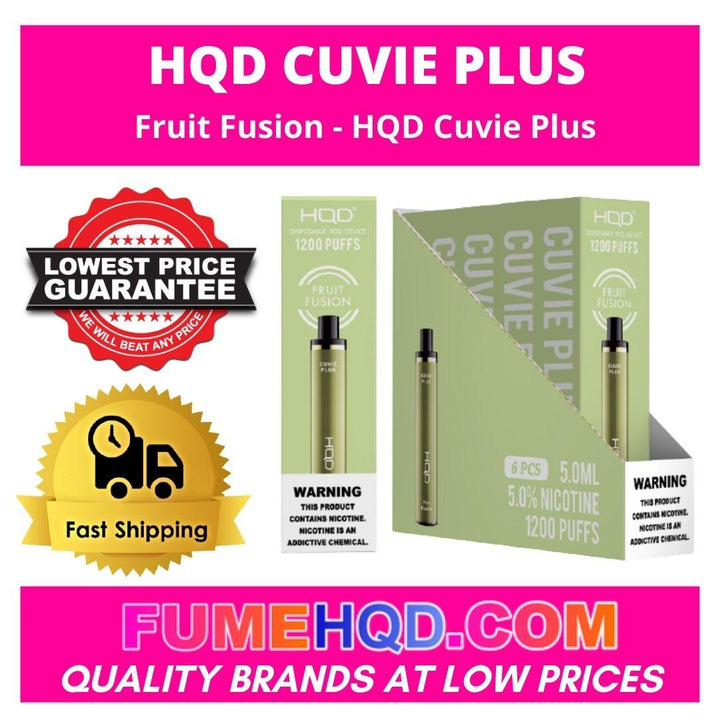 Fruit Fusion - HQD Cuvie Plus