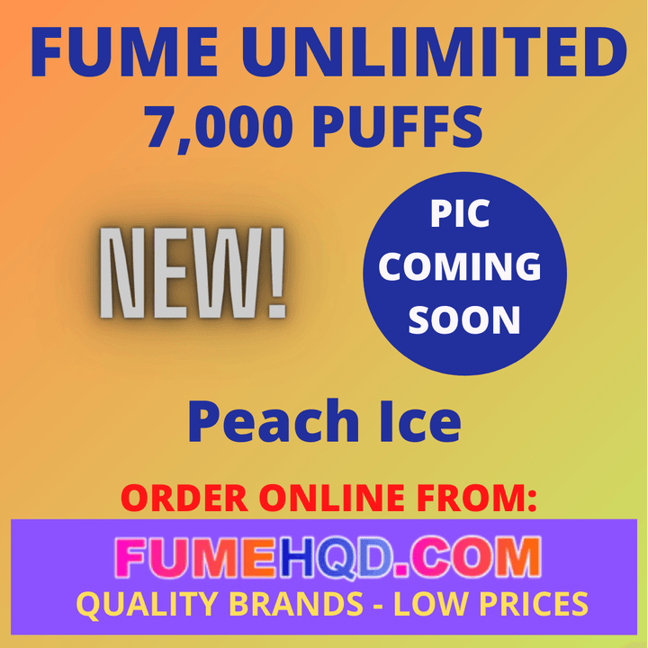 Fume Unlimited - Peach Ice