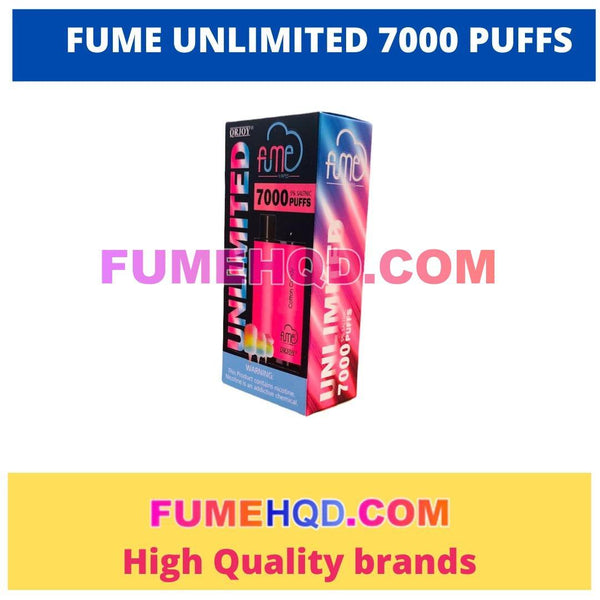 Fume Unlimited cotton candy