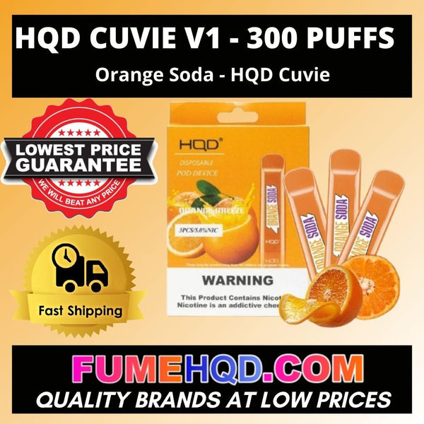 HQD Cuvie  Orange Soda