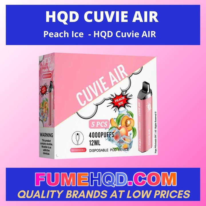 Peach Ice  - HQD Cuvie AIR