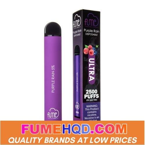 Purple Rain Fume Ultra Disposable Vape 2500 Puffs