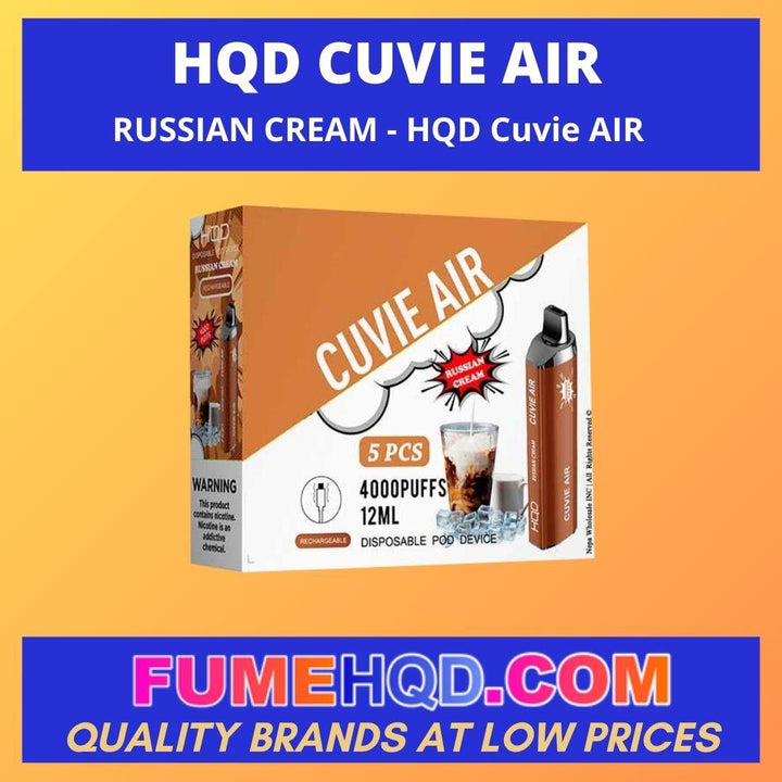 RUSSIAN CREAM - HQD Cuvie AIR