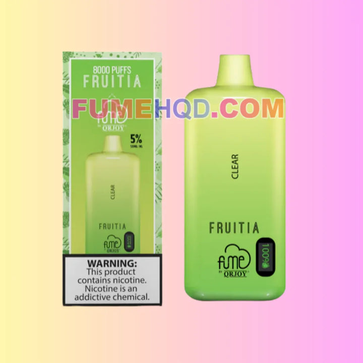 Spearmint Fruitia X Fume Disposable Vape - 8000 Puffs Spearmint Fruitia X Fume Disposable Vape - 8000 Puffs