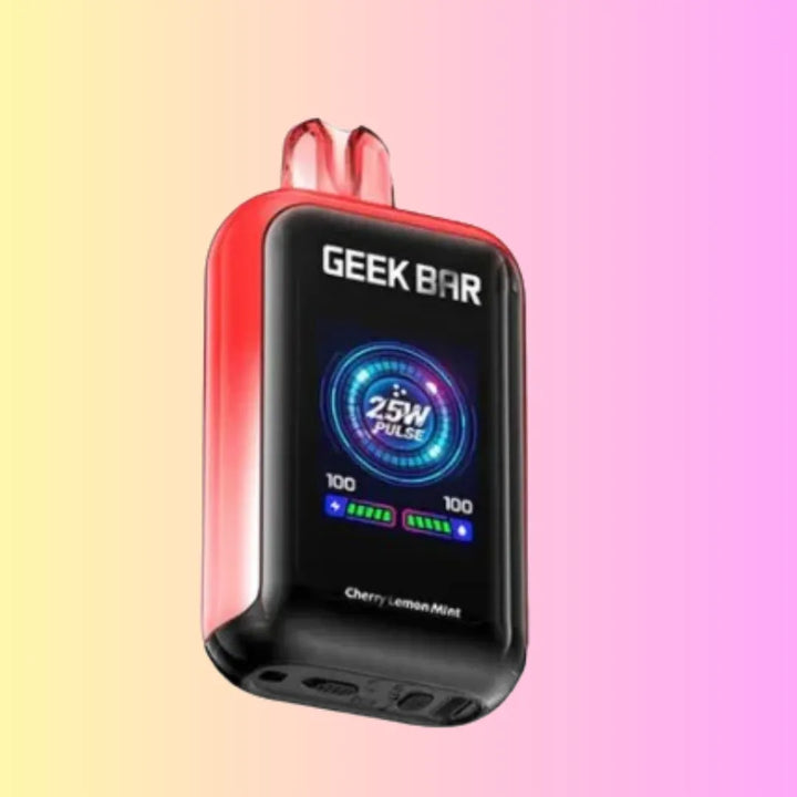 Cherry Lemon Mint Geek Bar Skyview 25K disposable 25,000 puffs vape