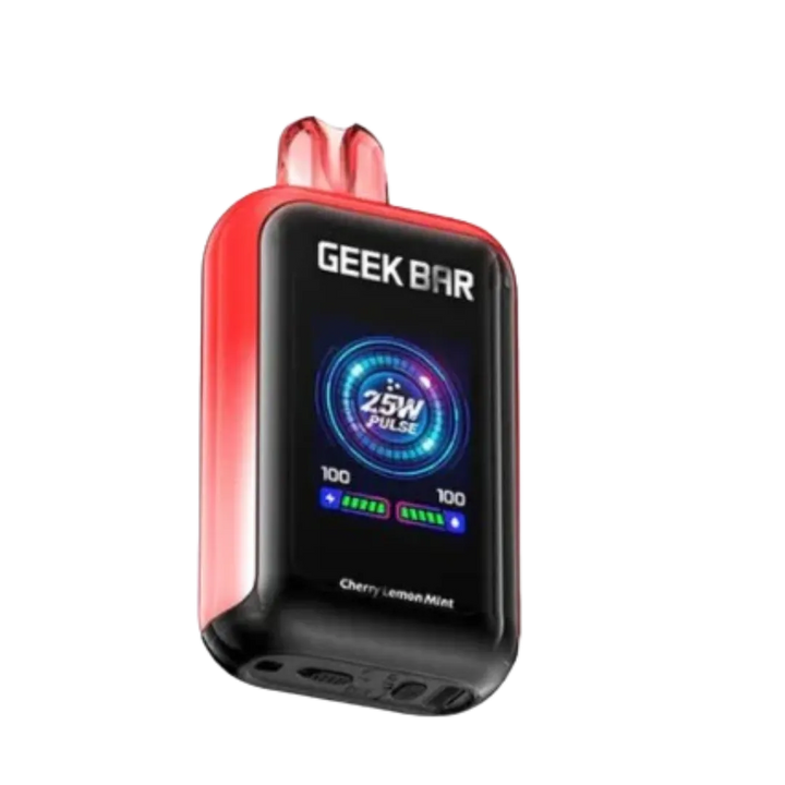Cherry Lemon Mint Geek Bar Skyview 25K disposable 25,000 puffs vape pen