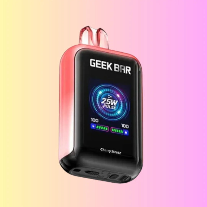 Cherry Strazz Geek Bar Skyview 25K disposable 25,0001 puffs vape