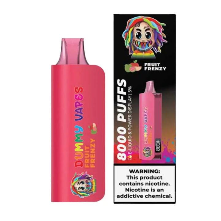 Fruit Frenzy Dummy disposable Vapes 8000 Puffs by 6ix9ine