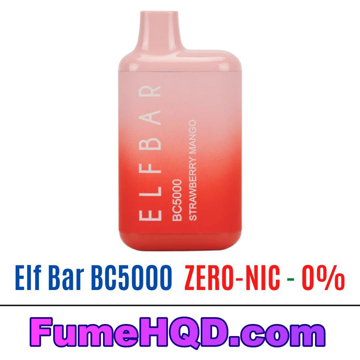 Elf Bar BC5000 ZERO  - Strawberry Mango