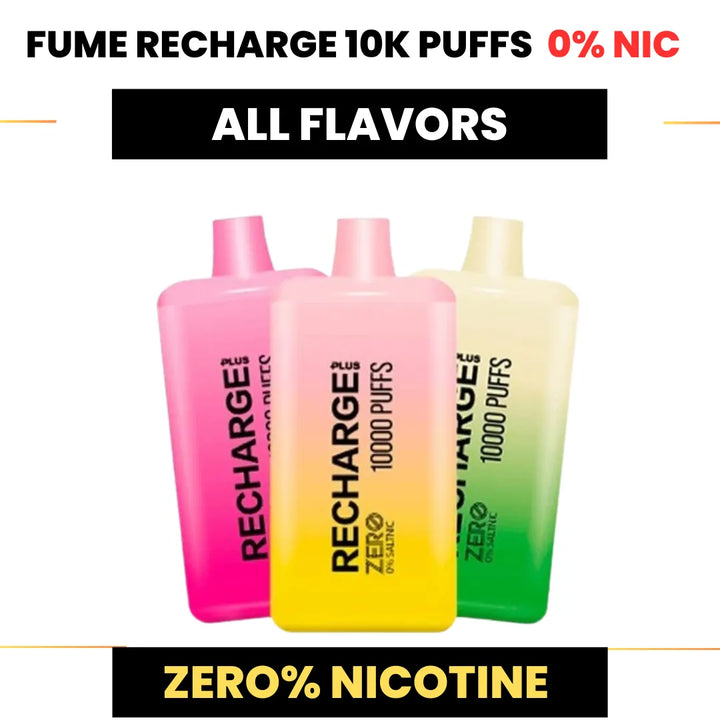 Fume Recharge 10,000 Puffs Zero Nicotine