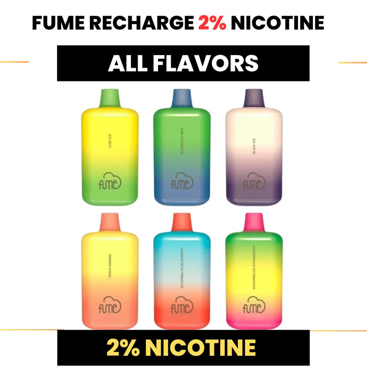 Fume Recharge 5,000 Puffs 2% Nicotine