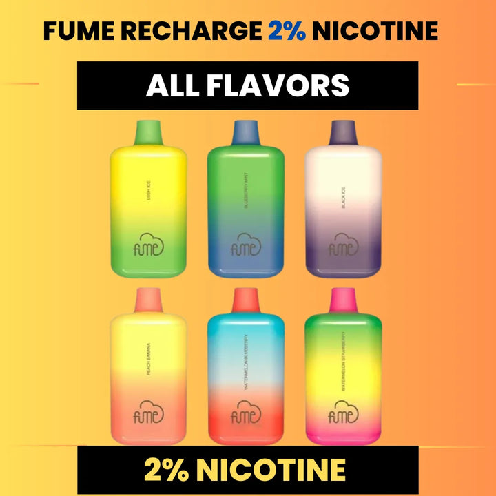 Fume Recharge 5,000 Puffs two Nicotine Disposable Vape