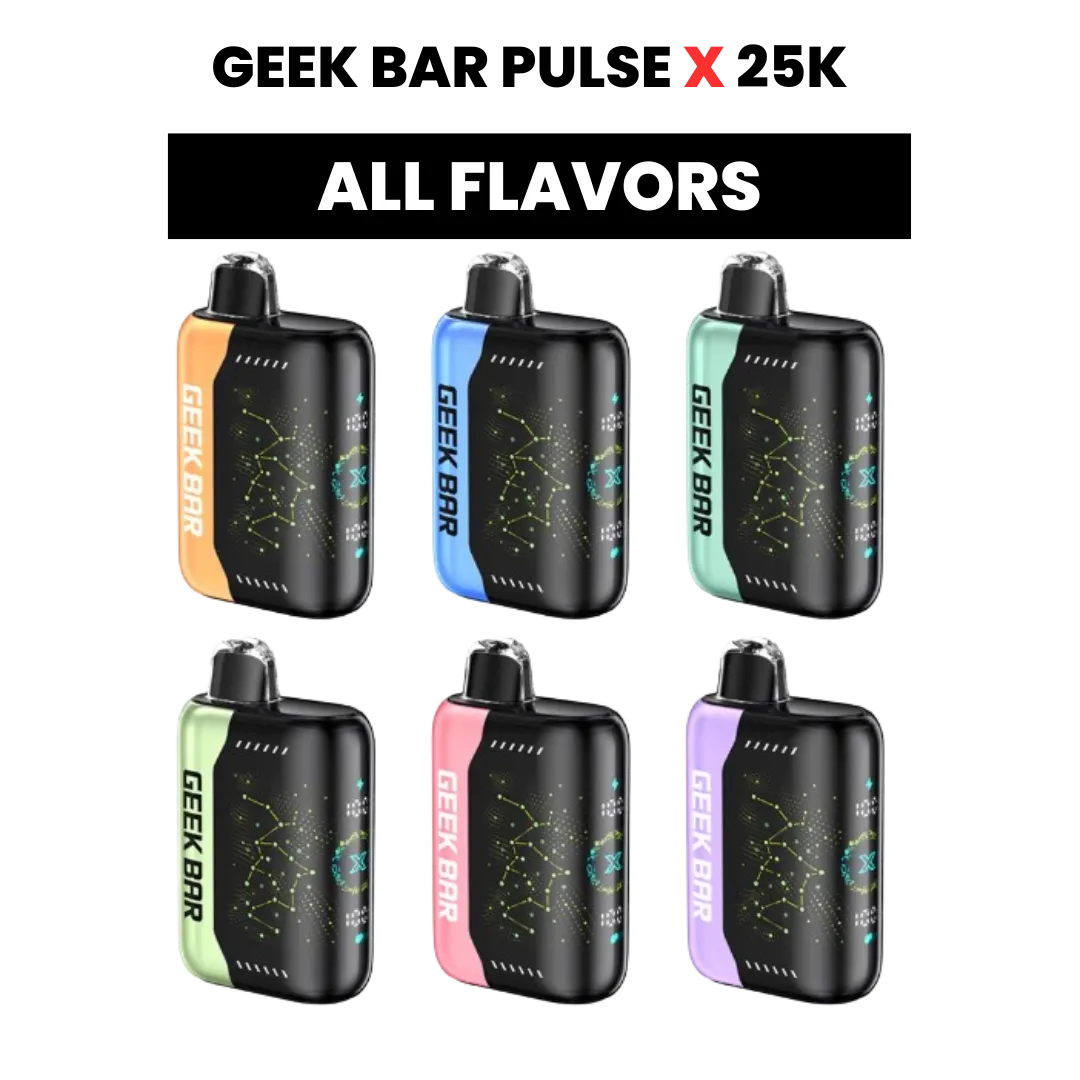 GEEK BAR Pulse X 25K Vape30% OFF FUMEHQD.COM GEEK BAR Pulse X 25K Vape30% OFF FUMEHQD.COM