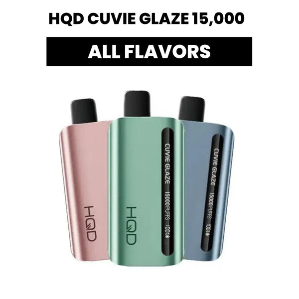 HQD Cuvie Glaze 15,000 Puffs Disposable Vapes30% OFF FUMEHQD.COM HQD Cuvie Glaze 15,000 Puffs Disposable Vapes30% OFF FUMEHQD.COM