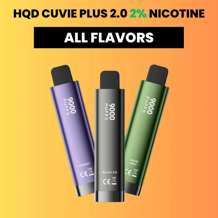 HQD CUVIE Plus 2.0 (2% Nicotine) 30% OFF FUMEHQD.COM HQD CUVIE Plus 2.0 (2% Nicotine) 30% OFF FUMEHQD.COM