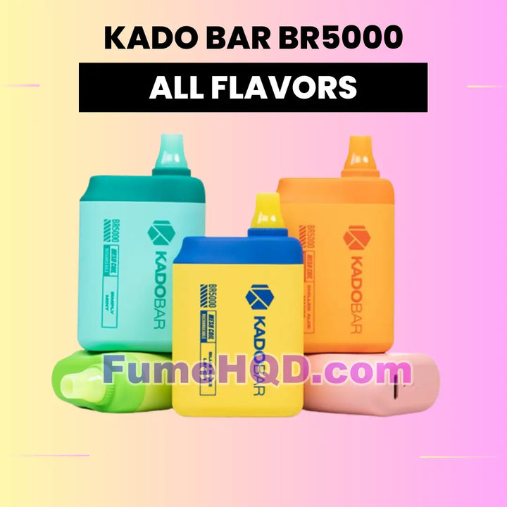 Kado Bar 5000 Puff Disposable Vape - All flavors FUMEHQD.COM Kado Bar 5000 Puff Disposable Vape - All flavors FUMEHQD.COM