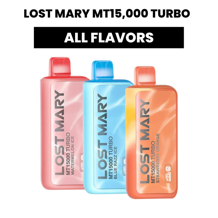 LOST MARY MT15000 TURBO DISPOSABLE VAPE PEN