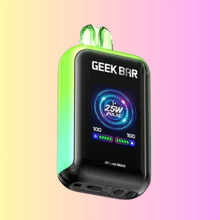 Miami Mint Geek Bar Skyview 25K disposable 25,000 puffs vape