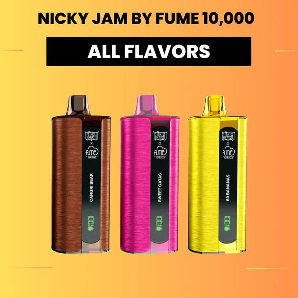 Nicky Jam X Fume Disposable Vape - All flavors 