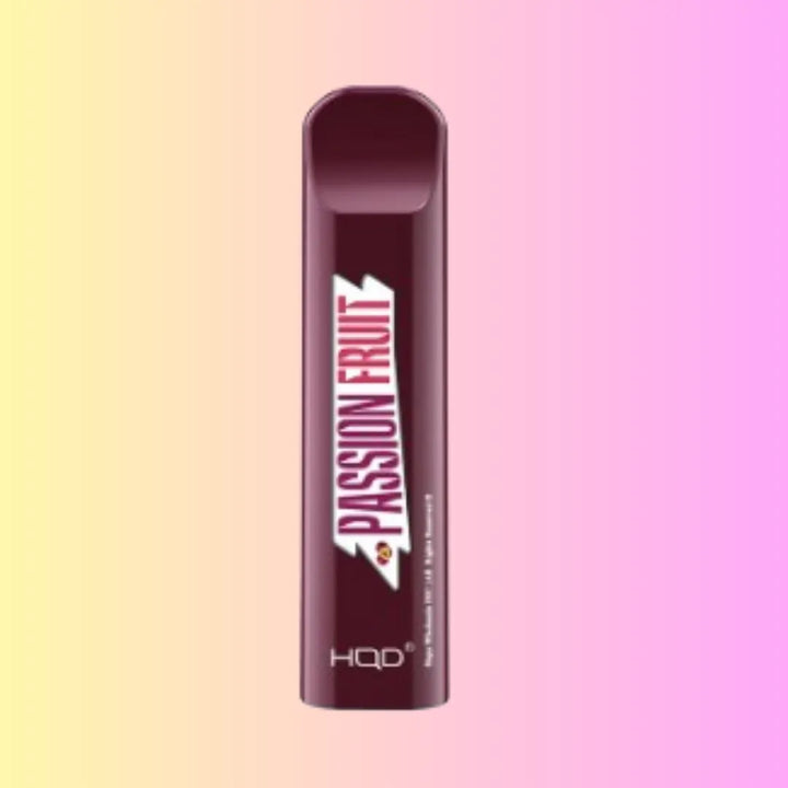 Passion Fruit HQD Cuvie V1 300 puffs disposable vape