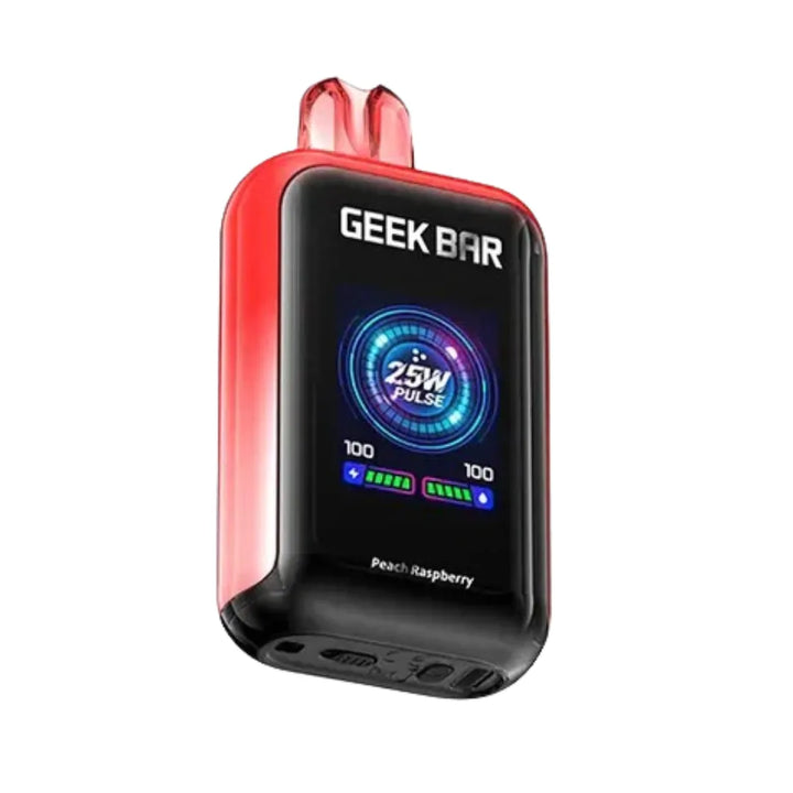 Peach Raspberry Geek Bar Skyview 25K disposable 25,000 puffs