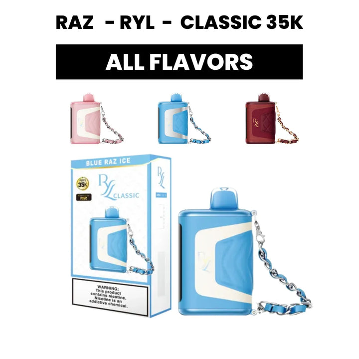 Ryl Vapes Flavors RYL Classic 35K Vape Ryl Vapes Flavors RYL Classic 35K Vape