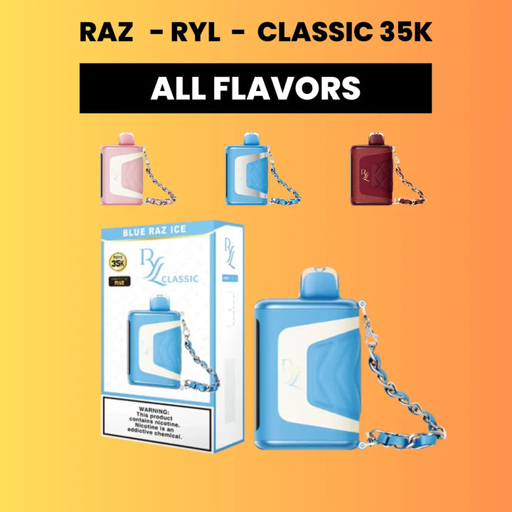 RYL Classic Disposable Vape by Raz⚡30% OFF💥 – FUMEHQD.COM