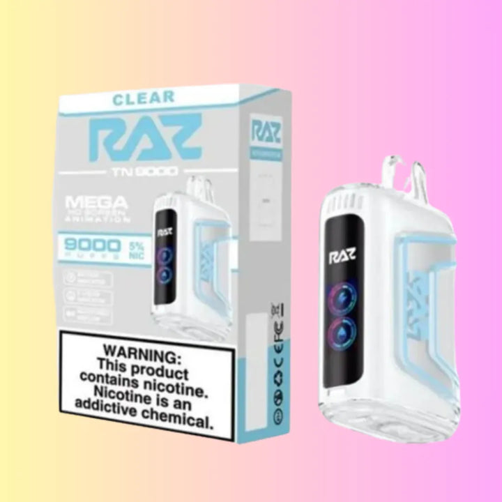 Clear RAZ TN9000 Disposable Vape30% OFF FUMEHQD.COM Clear RAZ TN9000 Disposable Vape30% OFF FUMEHQD.COM