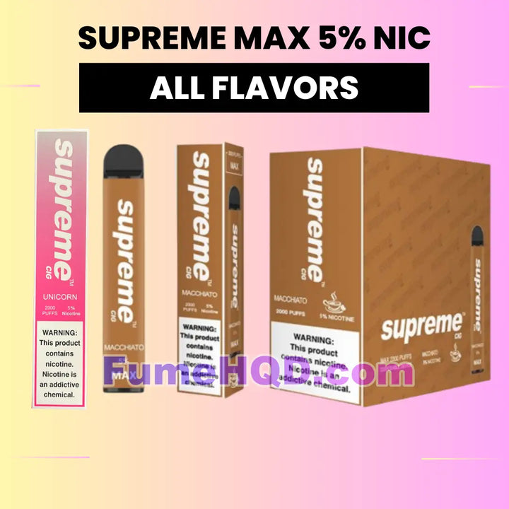 Supreme Max Disposable Vape - Shop All Flavors FUMEHQD.COM Supreme Max Disposable Vape - Shop All Flavors FUMEHQD.COM