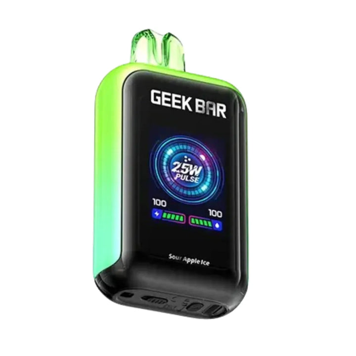 Sour Apple Ice Geek Bar Skyview 25K disposable 25,000 puffs