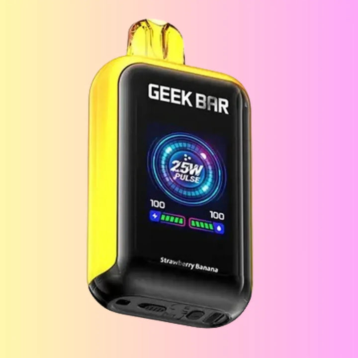 Strawberry Banana Geek Bar Skyview 25K disposable 25,000 puffs vape