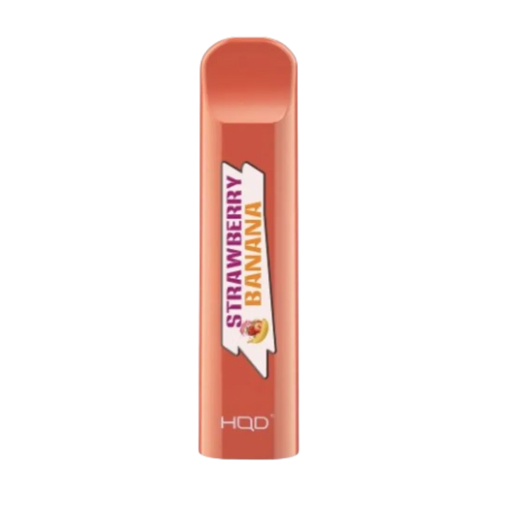 Strawberry Banana HQD Cuvie V1 300 puffs disposable vape pen