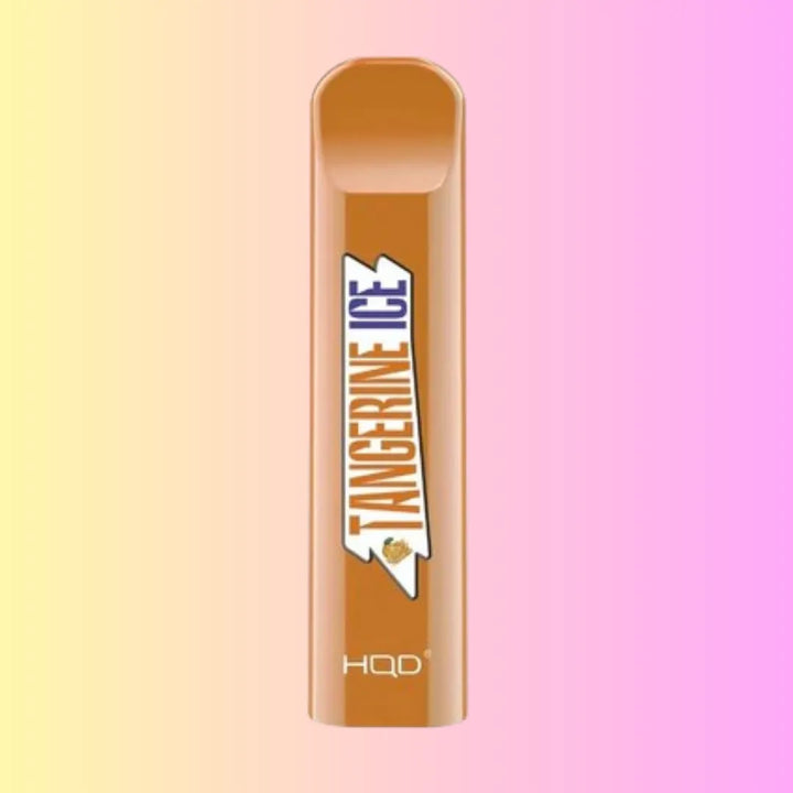 Tangerine Ice HQD Cuvie V1 300 puffs disposable vape