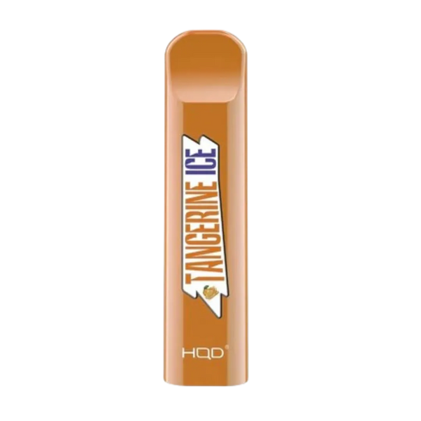 Tangerine Ice HQD Cuvie V1 300 puffs disposable vape pen