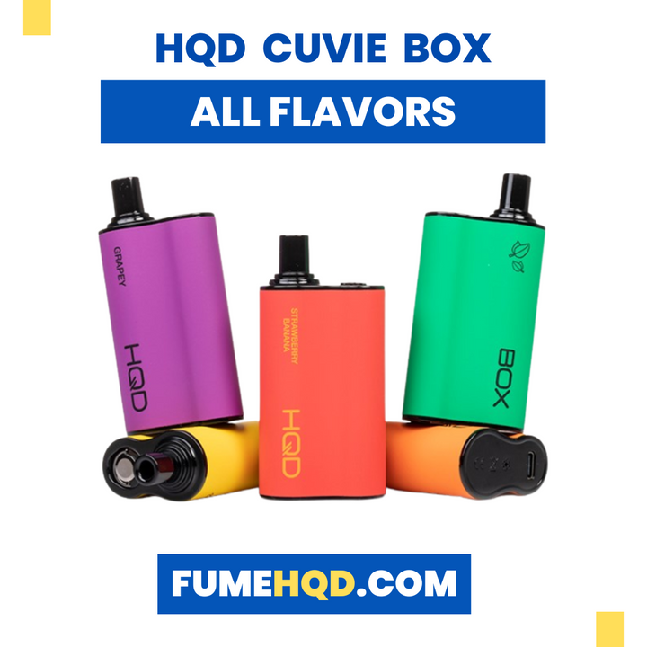HQD Cuvie BOX 5500 Disposable Vapes30% OFF FUMEHQD.COM HQD Cuvie BOX 5500 Disposable Vapes30% OFF FUMEHQD.COM