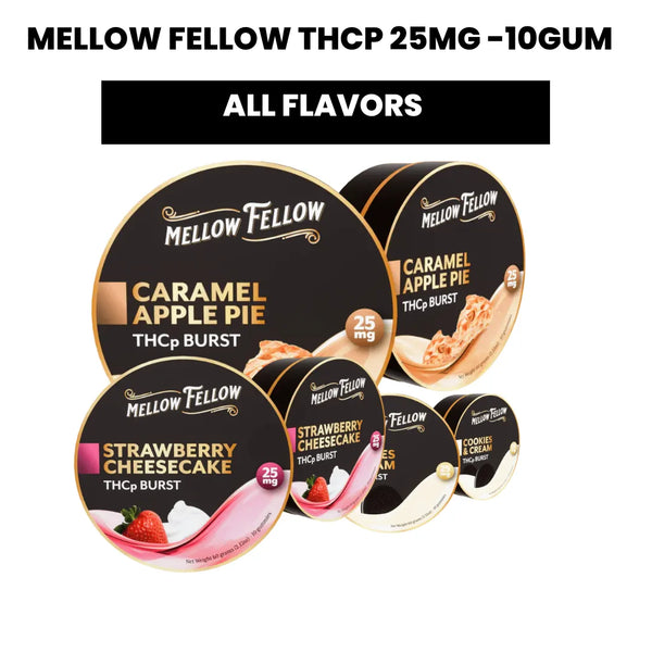 Mellow Fellow - THCp Bursts Edibles 25mg