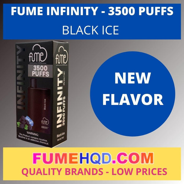 BLACK ICE  FUME INFINITY
