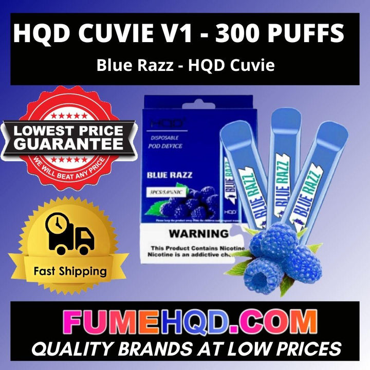 Blue Razz HQD Cuvie