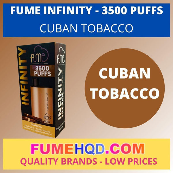 CUBAN TOBACCO FUME INFINITY
