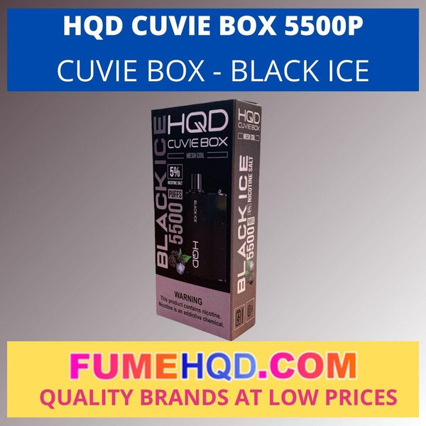 black ice hqd cuvie box