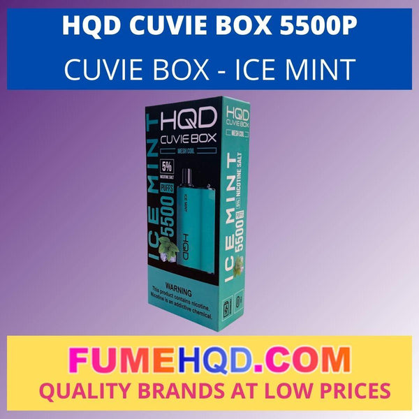 ice mint cuvie box 