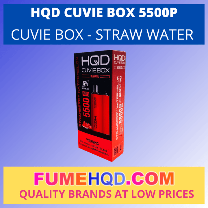 hqd cuvie box - strawberry watermelon