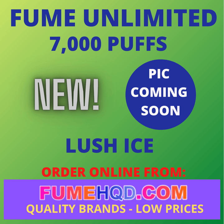 Fume Unlimited - Lush Ice - FUMEHQD.COM